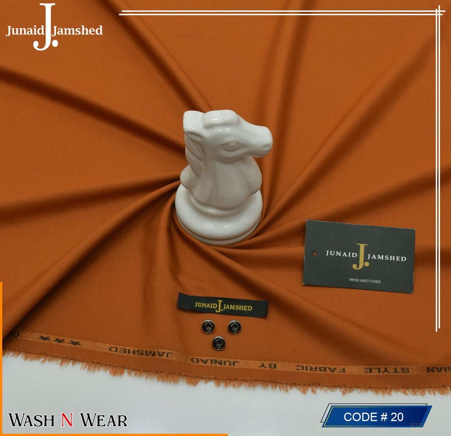 J.Junaid Jamshed special wash & wear