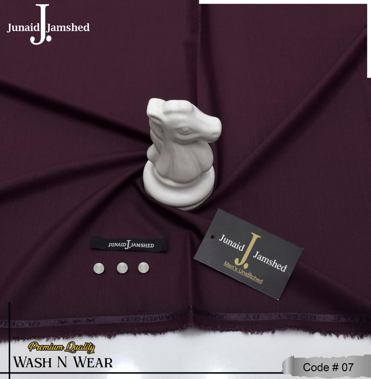 J.Junaid Jamshed special wash & wear