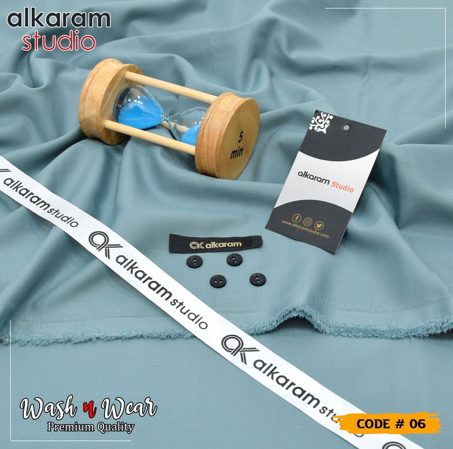 Al Karam pure wash & wear