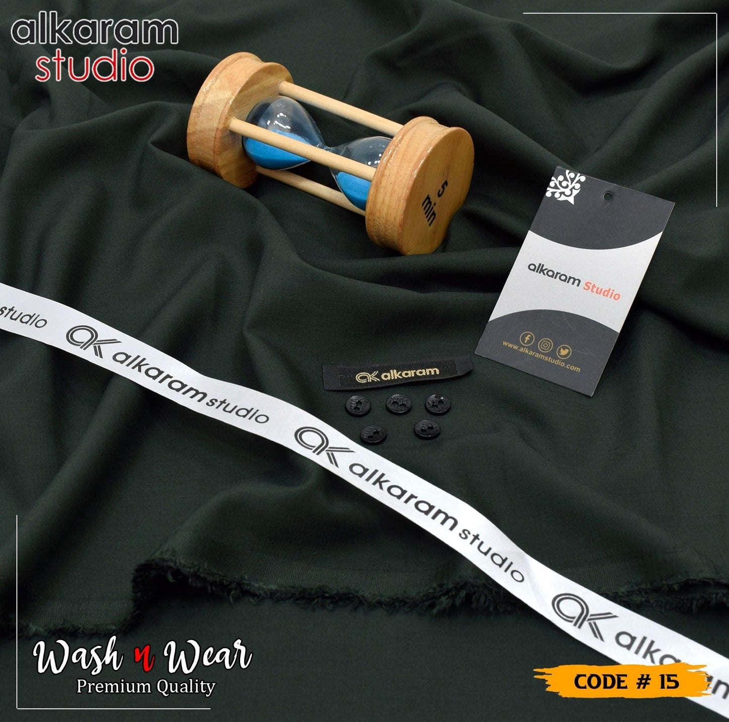 Al Karam pure wash & wear