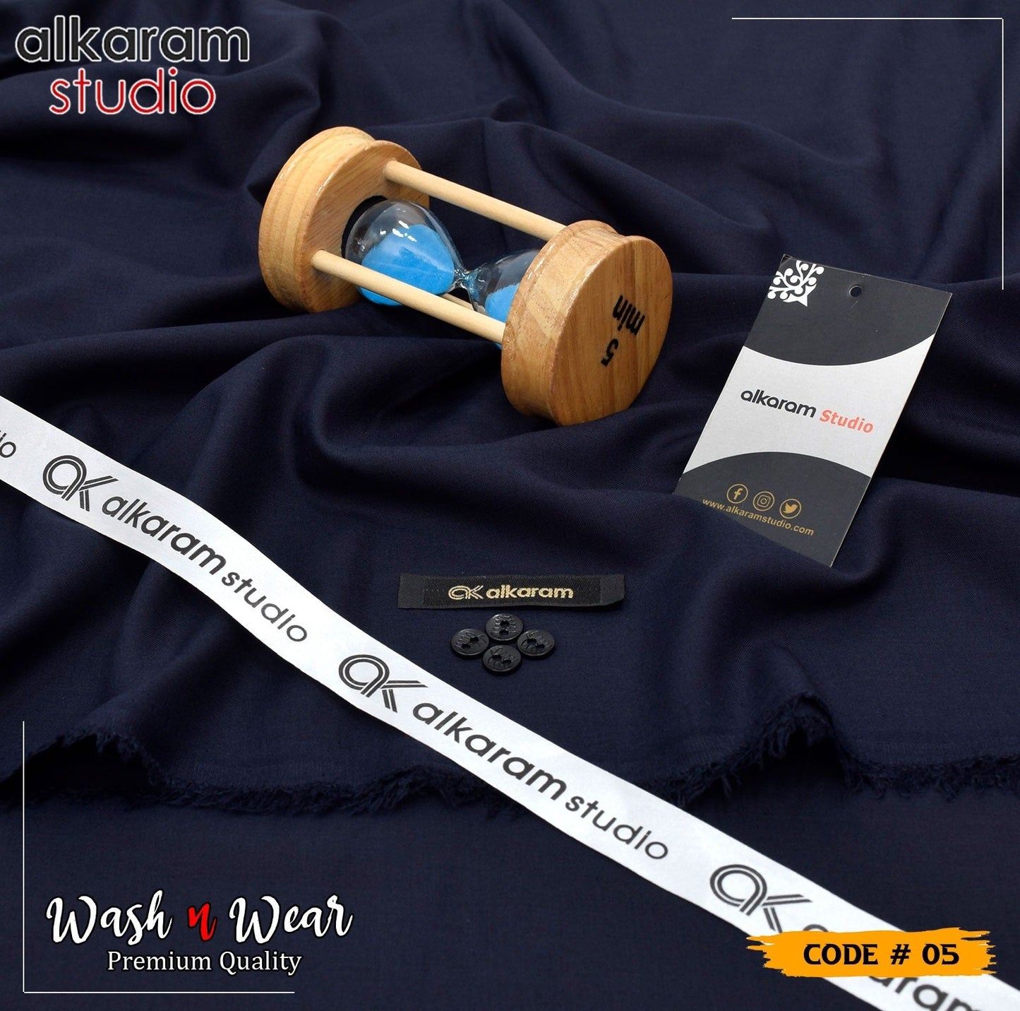 Al Karam pure wash & wear