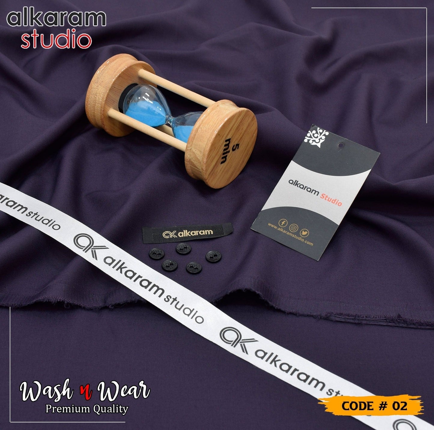 Al Karam pure wash & wear