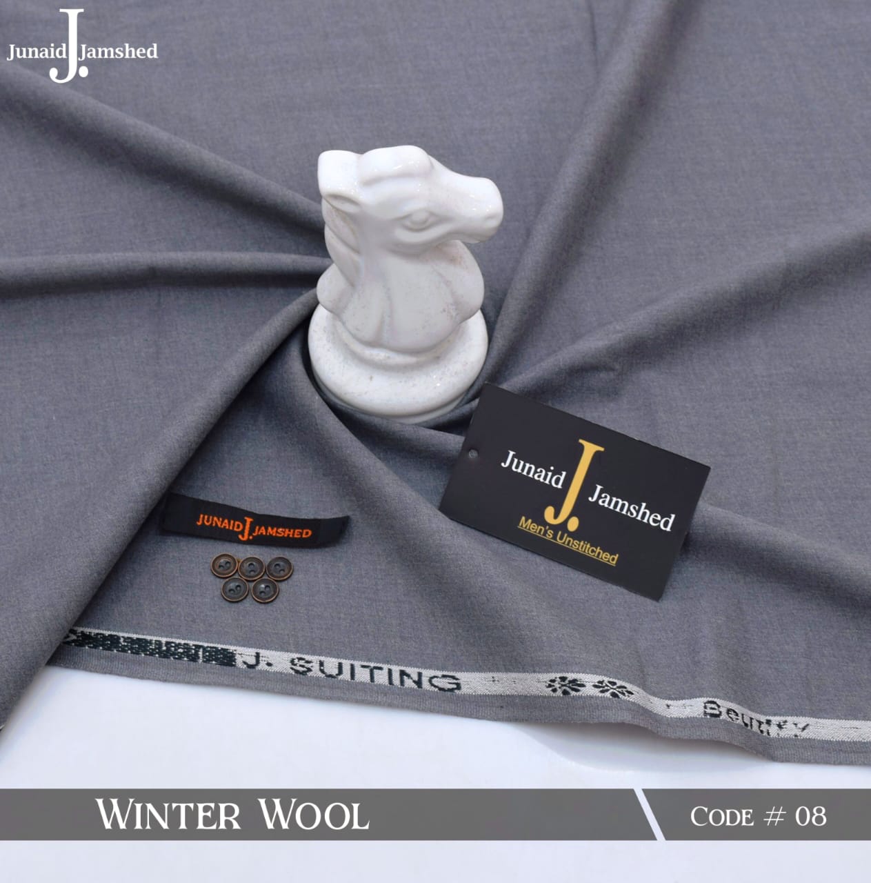 J. Junaid Jamshed Winter wool