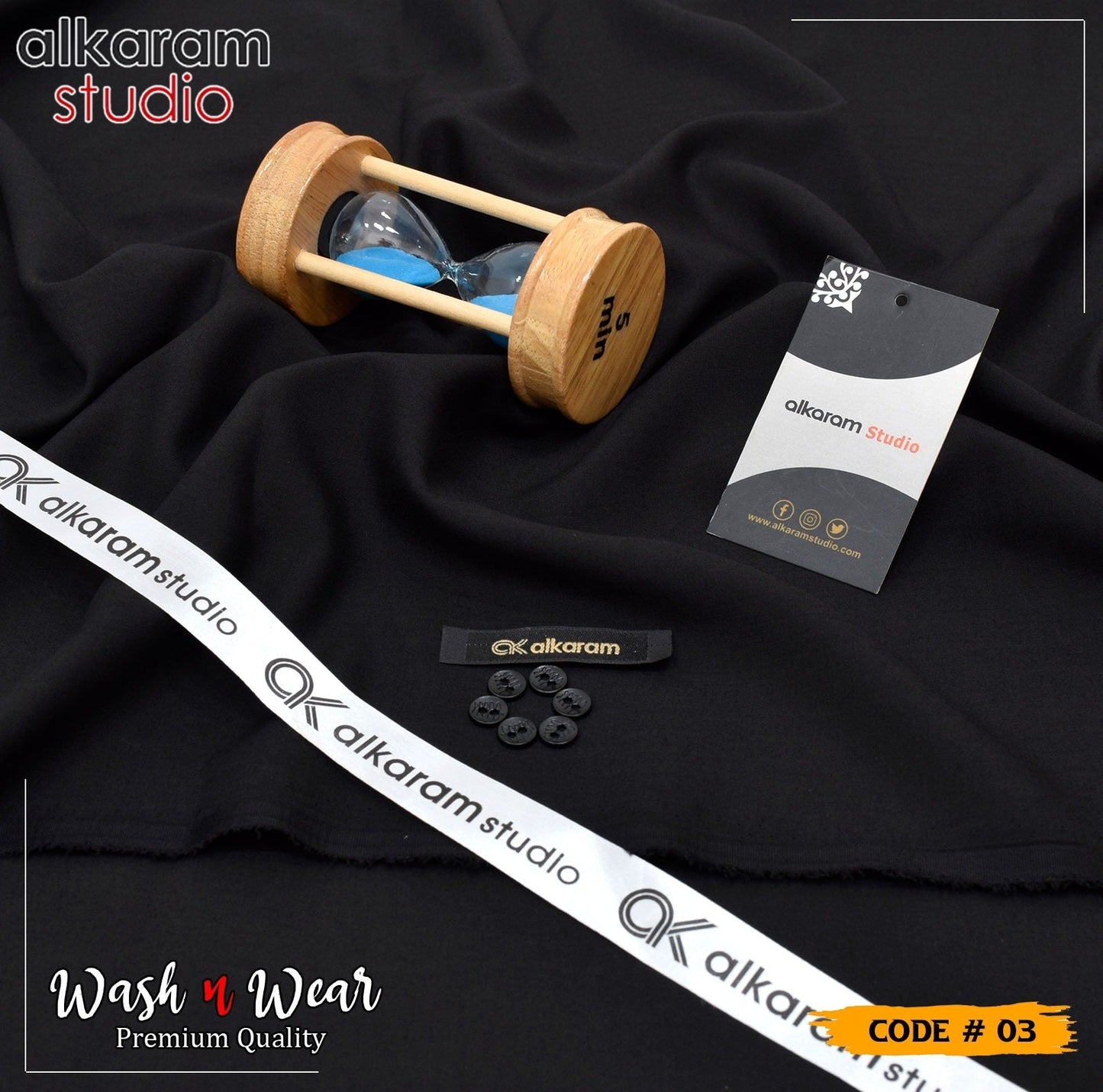 Al Karam pure wash & wear