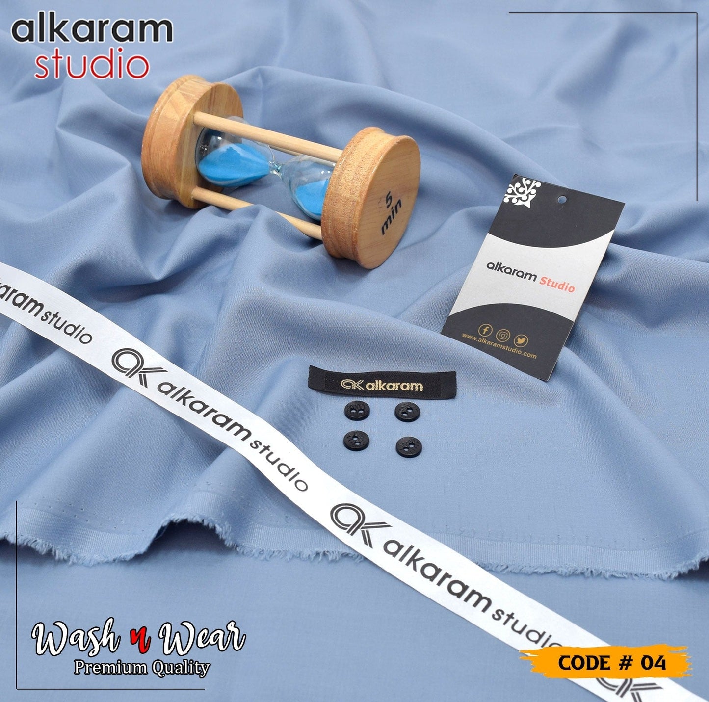Al Karam pure wash & wear