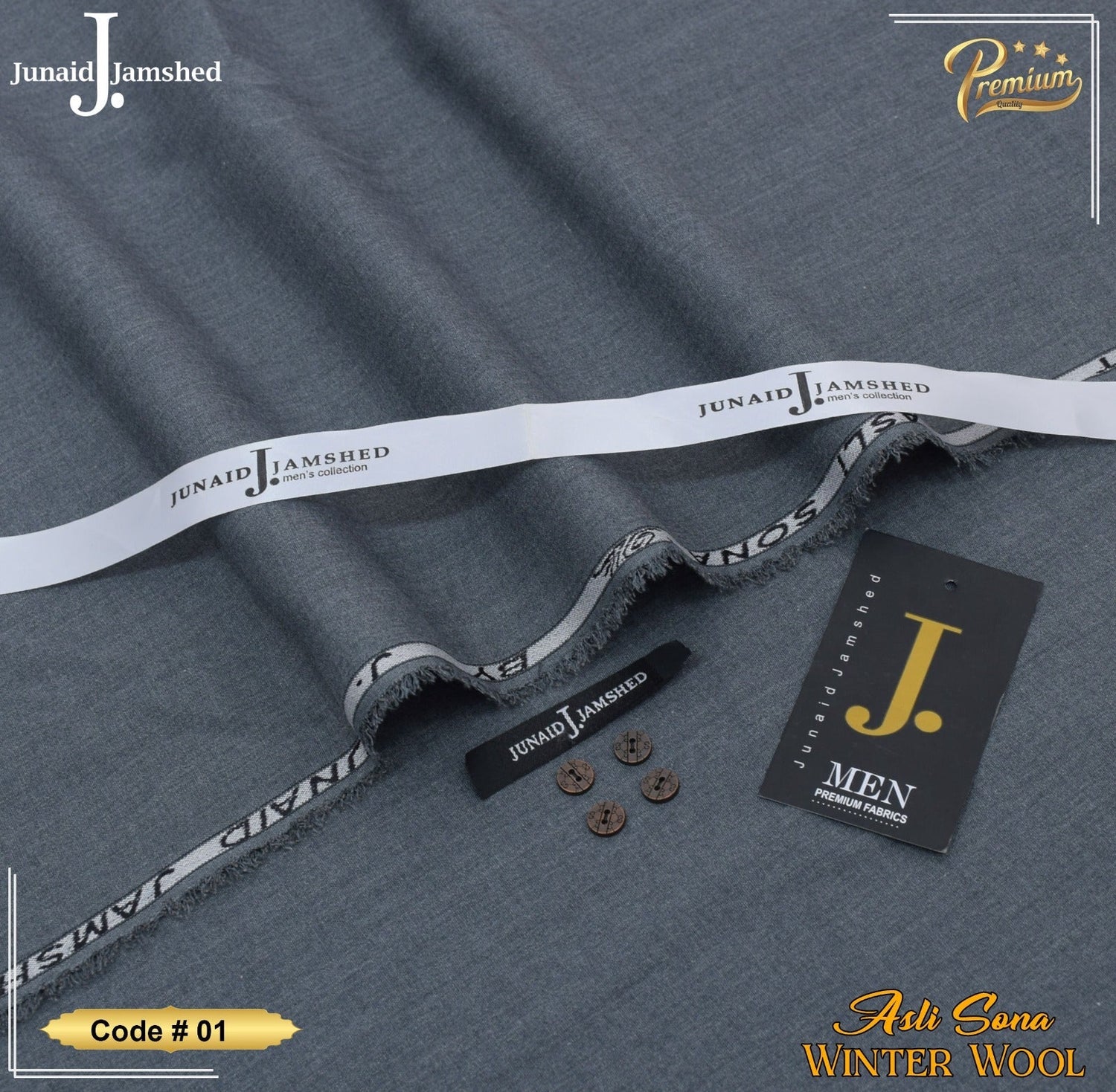 J.Junaid Jamshed winter wool