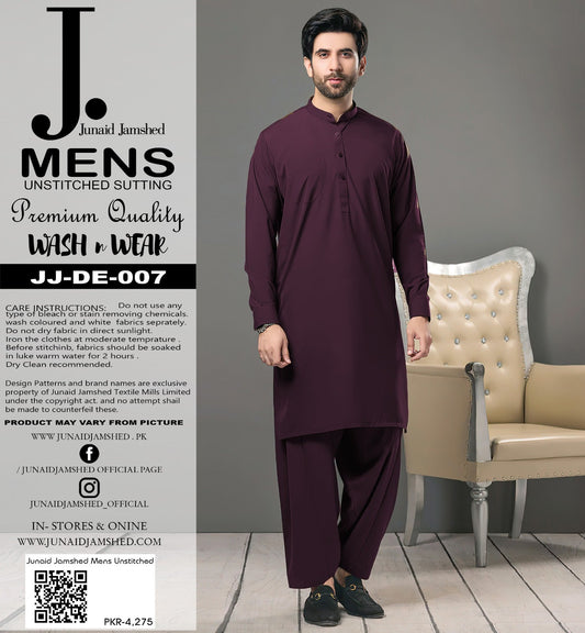 J.Junaid Jamshed special wash & wear