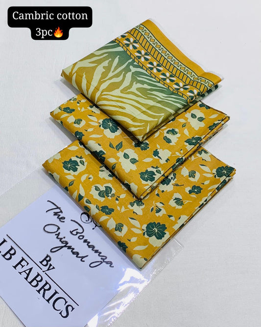 3pc winter cambric cotton