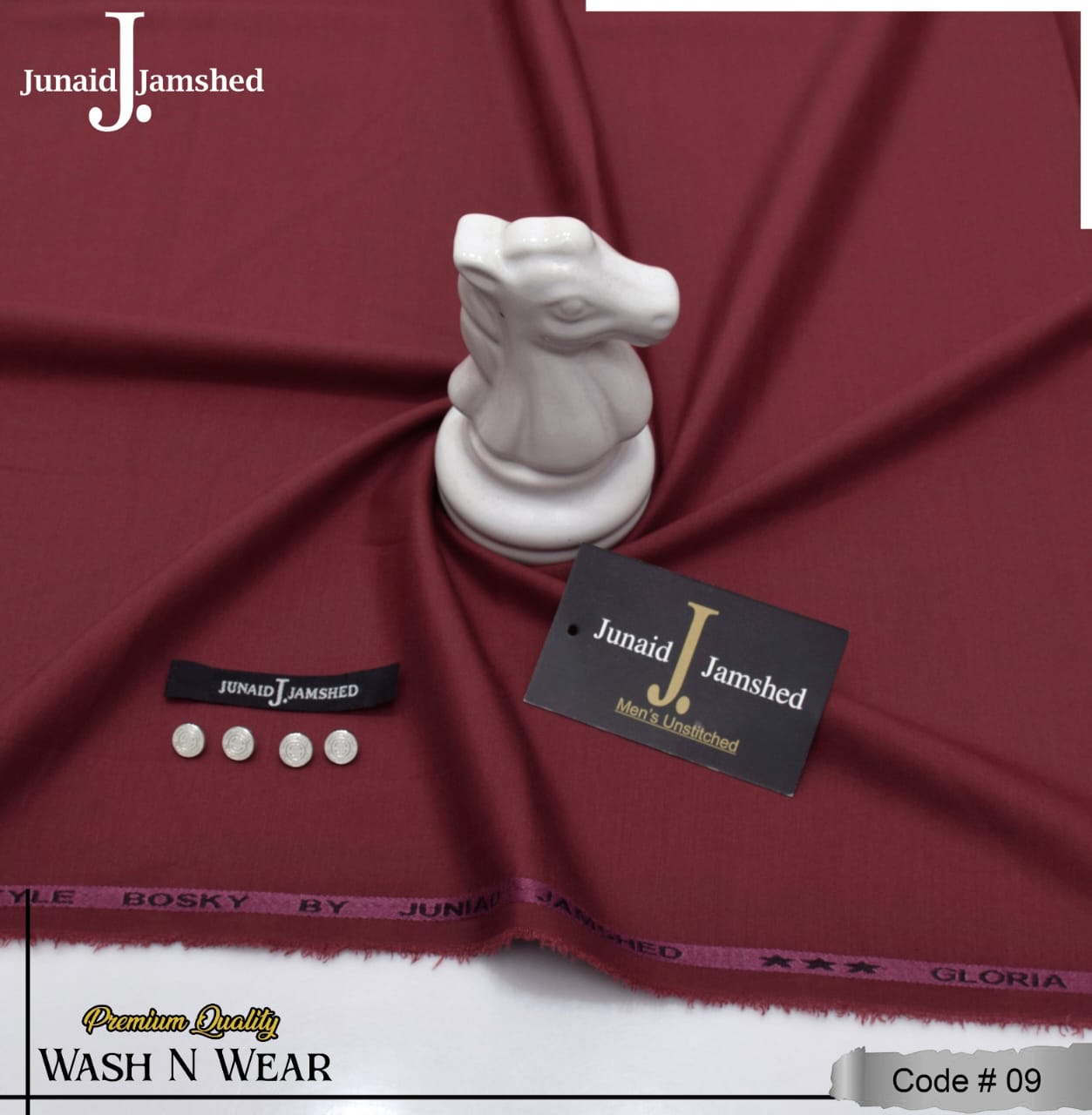 J.Junaid Jamshed special wash & wear