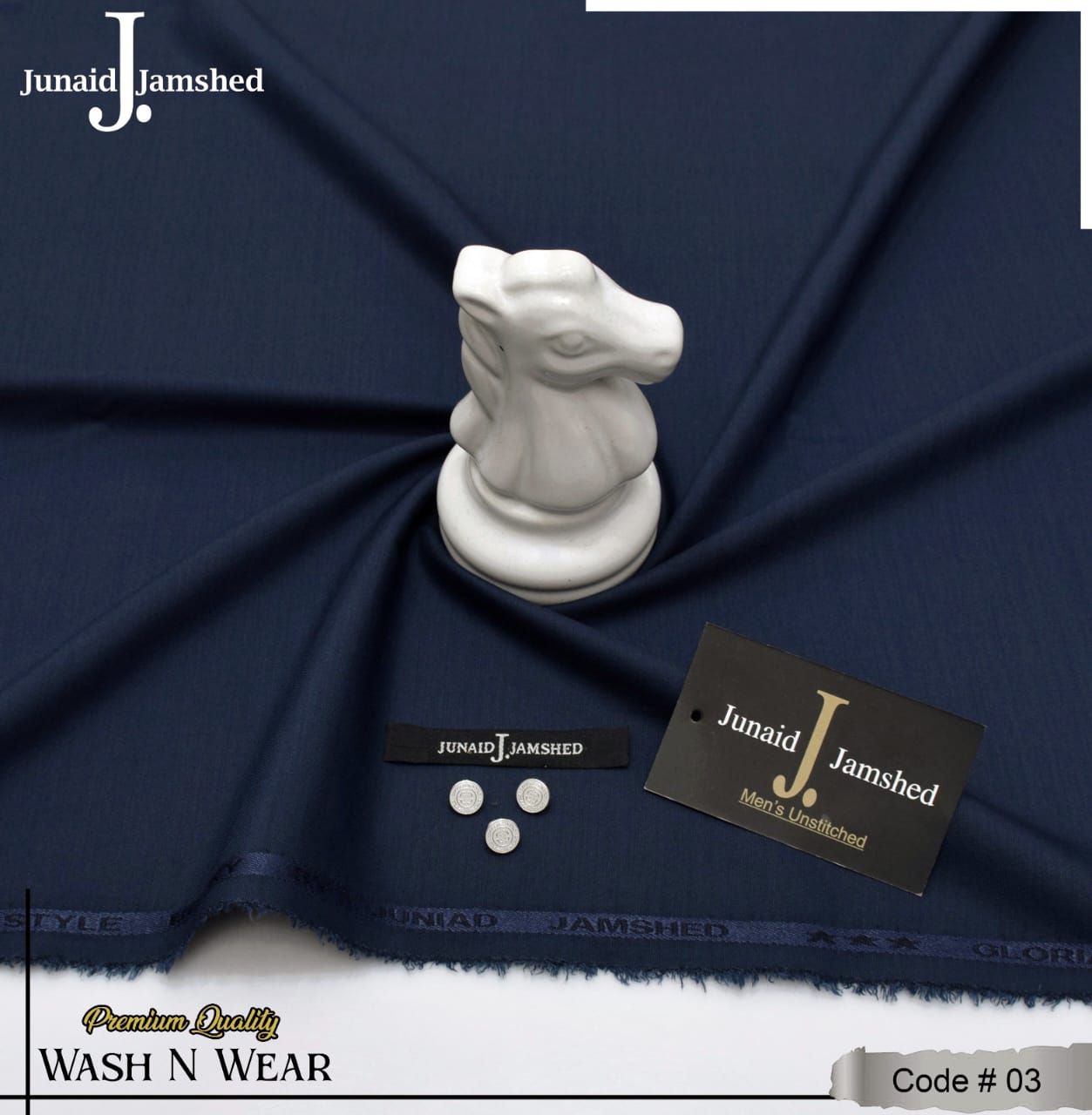 J.Junaid Jamshed special wash & wear